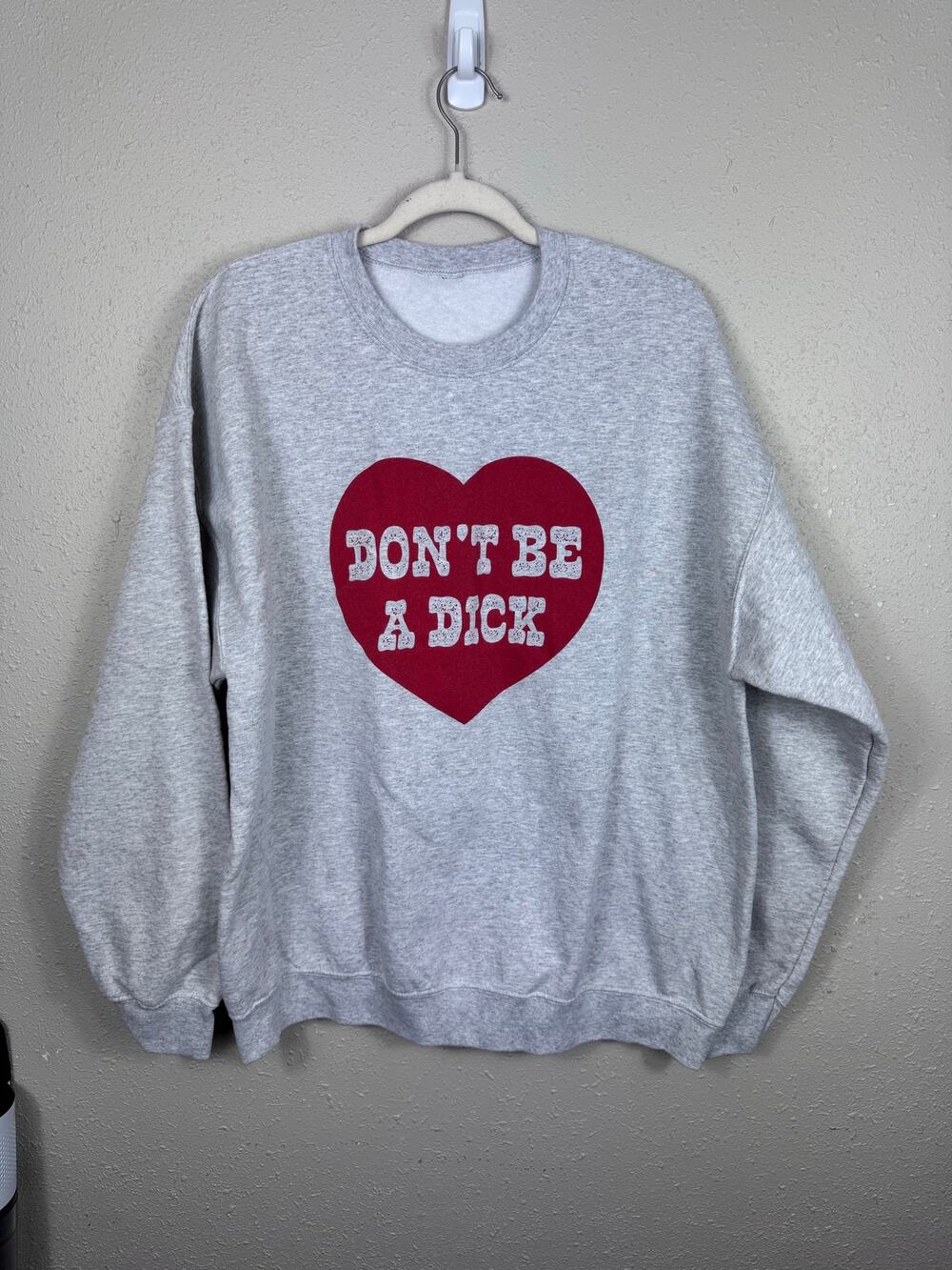 Womens Oversized Crewneck Sweatshirt Size L/XL